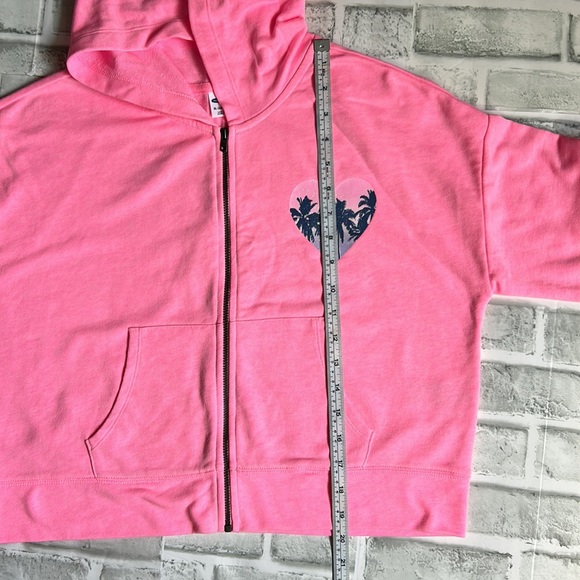 OLD NAVY | GIRL'S FRONT ZIP HOODIE - Picture 3 of 8